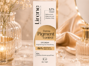Lirene Derma Pigment Control – Rozświetlająco-Wygładzający Krem pod Oczy