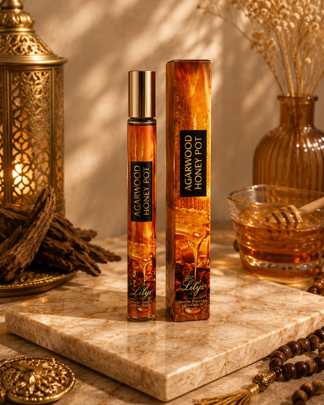 Agarwood Honey Pot by Lilyz – Eau de Toilette 35 ml