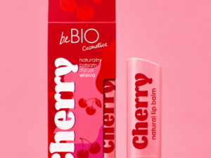beBIO Cherry – naturalny balsam do ust wiśnia