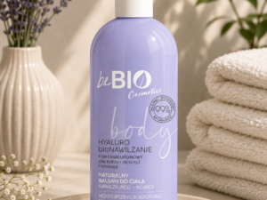 beBIO Cosmetics Hyaluro bioNawilżanie – Naturalny Balsam do Ciała Nawilżająco-Kojący 350 ml