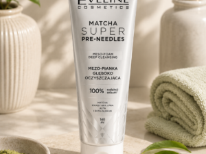Eveline Cosmetics Matcha Super Pre-Needles – Mezo-Pianka Głęboko Oczyszczająca 140ml