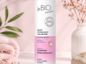 beBIO Cosmetics Naturalny Szampon Wzmacniający – Włosy Wypadające i Osłabione 300ml