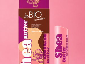 beBIO Shea Butter – naturalny balsam do ust z masłem shea