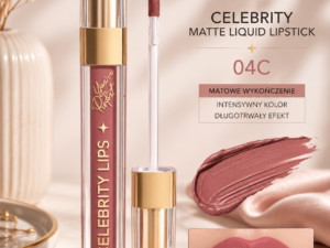 Eveline Cosmetics Celebrity Matte Liquid Lipstick 04C – Matowa Pomadka w Płynie