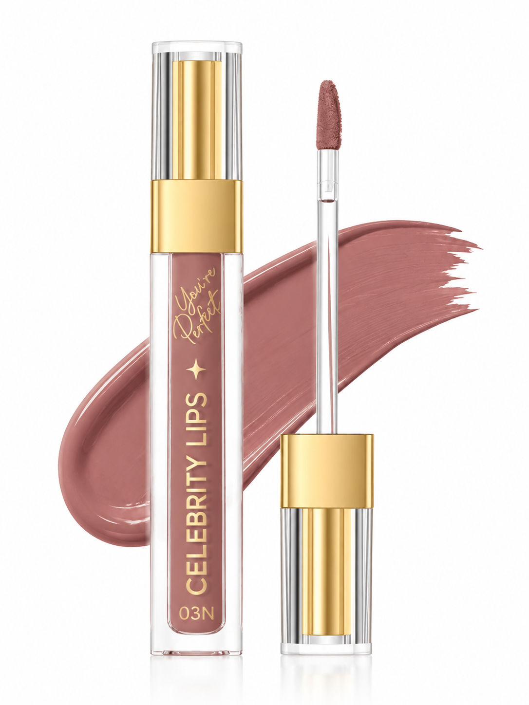 Eveline Cosmetics Celebrity Lips 03N – pomadka w płynie