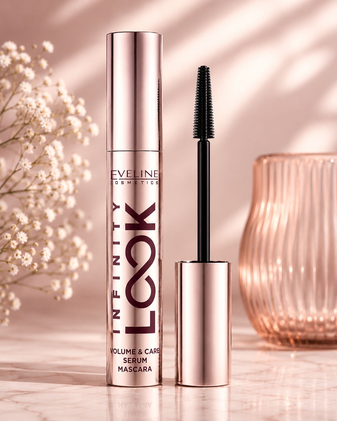 Eveline Infinity Look – tusz do rzęs Volume & Care Serum Mascara