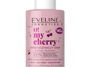Eveline Cosmetics O! My Cherry, Hiper odżywczy krem do rąk i paznokci 145ml