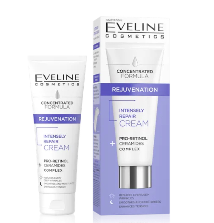 Eveline Cosmetics Concentrated Formula odmładzająca Intensywnie Regenerujący Krem