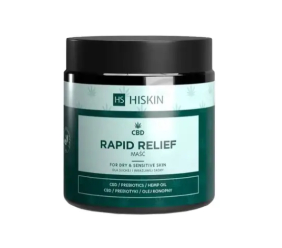 Hiskin CBD Rapid Relief Maść do Skóry Suchej i Wrażliwej