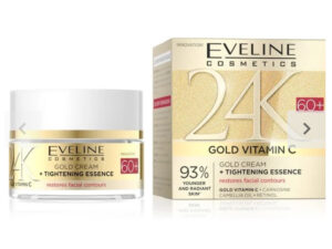 Eveline Cosmetics 24K Gold Vitamin C Gold Cream + Tightening Essence 60+