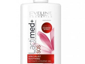 Eveline Cosmetics Lactimed+ SOS – Łagodzący żel do higieny intymnej 3w1