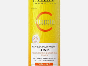 Eveline Cosmetics Vitamin C – Nawilżająco-kojący tonik do twarzy 200ml