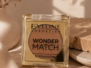 Eveline Cosmetics Wonder Match Eyeshadow – Cień do Powiek 04 Bro