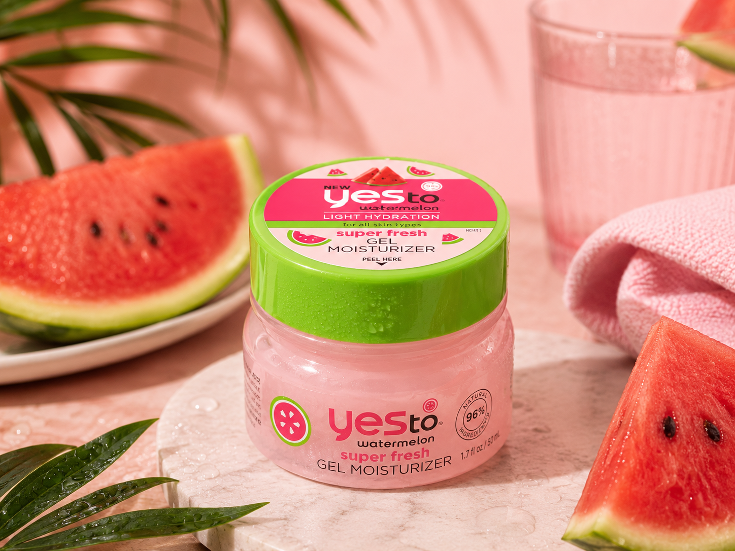 Yes To Watermelon Super Fresh Gel Moisturizer – Lekki żel nawilżający z arbuzem 50 ml