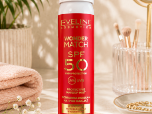 Eveline Cosmetics Wonder Match SPF 50 Protective Makeup Mist – Ochronna mgiełka SPF 50 na i pod makijaż 150 ml