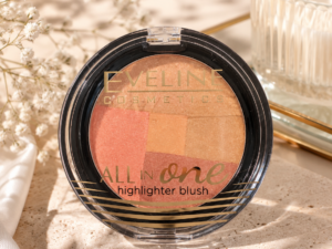 Eveline Cosmetics All in One Highlighter Blush – Róż z rozświetlaczem 2w1