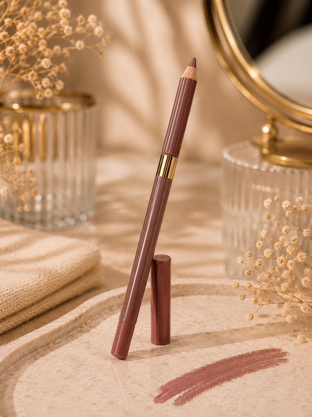 Eveline Varieté Waterproof Lip Pencil – Konturówka do ust 06 Hazelnut