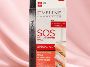 Eveline Cosmetics SOS Brittle & Broken Nails – Odżywka do kruchych i łamliwych paznokci 12 ml