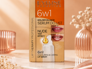 Eveline Cosmetics Lip Therapy Professional 6w1 – Koloryzujące Serum do Ust Nude Tint Effect