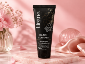 Lirene DermoProgram Black Currant – Regenerujące serum do rąk i paznokci