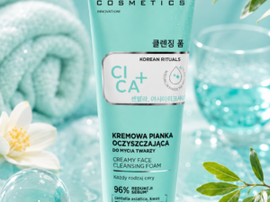 Eveline Cosmetics Korean Rituals CICA+ – Kremowa Pianka Oczyszczająca do Mycia Twarzy 125 ml