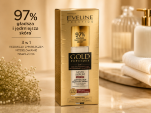 Eveline Cosmetics Prestige Gold Peptides 3w1 – Mezo Serum Aktywujące Młodość Skóry Moc 200