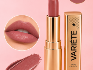 Eveline Cosmetics Variété Satin Lipstick 01 Rendezvous – Satynowa Pomadka do Ust