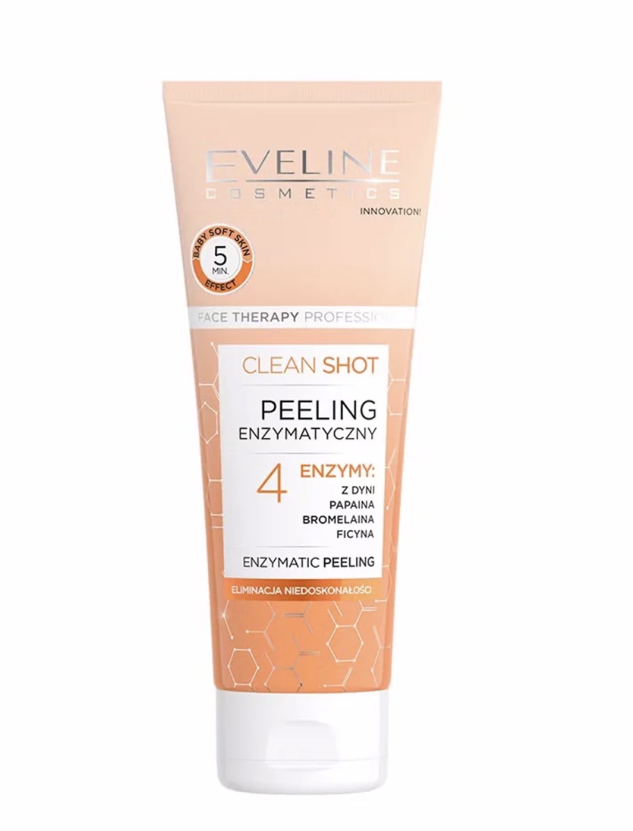 Eveline Clean Shot Peeling enzymatyczny 75ml