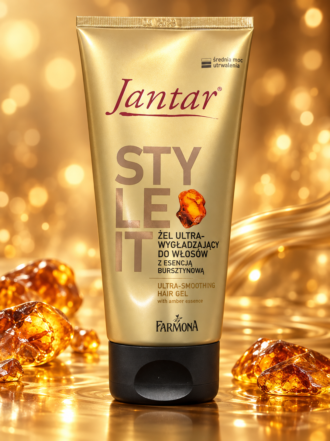 Farmona Jantar Style It – żel ultrawygładzający do włosów z esencją bursztynową 150 ml