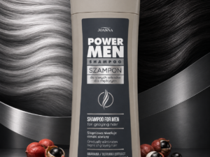Joanna Power Men – szampon stopniowo niwelujący oznaki siwizny 200ml