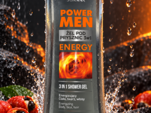 Joanna Power Men Energy – Energizujący żel pod prysznic 3 w 1 300 ml