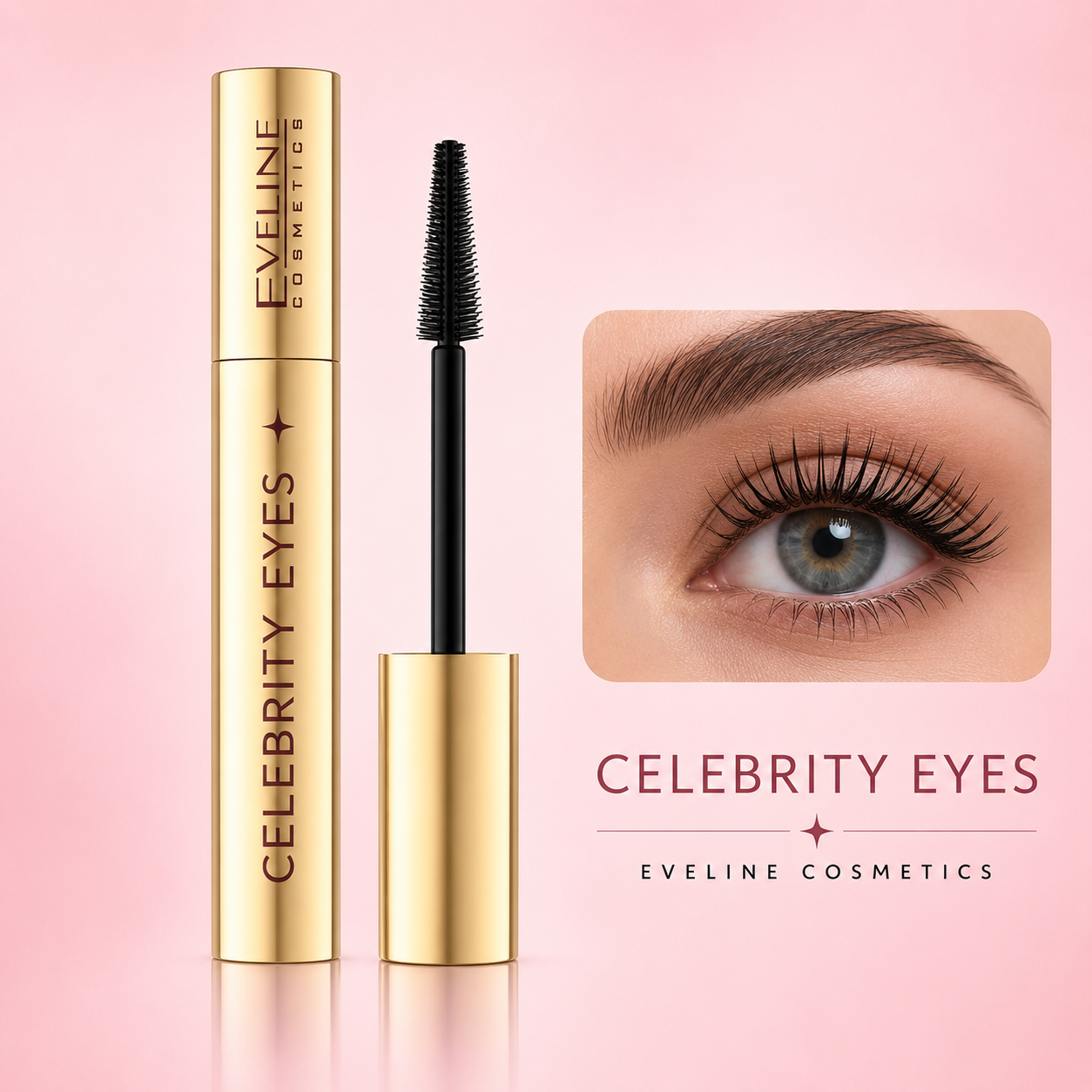 Eveline Cosmetics Celebrity Eyes – tusz do rzęs
