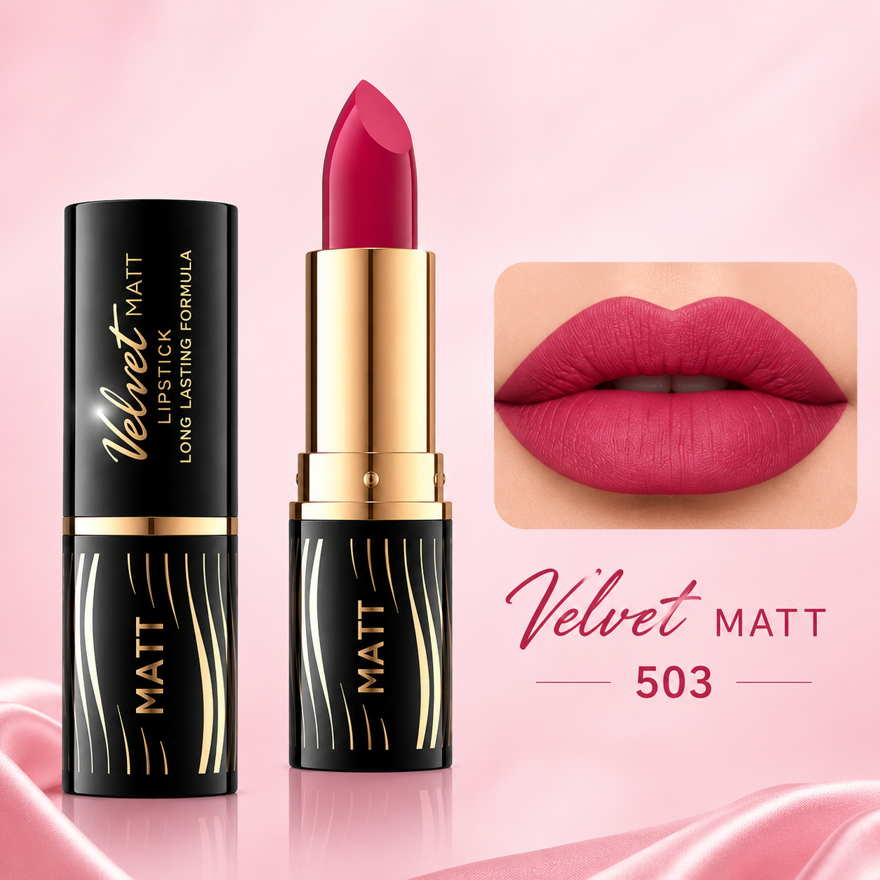 Velvet Matt Lipstick 503 – matowa pomadka do ust