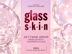 Eveline Cosmetics Glass Skin – aktywne serum nawilżająco\-rozświetlające 30 ml